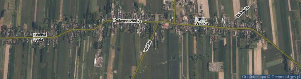 Zdjęcie satelitarne Wolska ul.